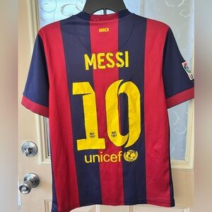 - Nike size S 2014 Barcelona Leo Messi #10 home football shirt.…